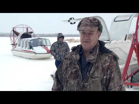 Видео: Аэросани-амфибия "Патруль". Охотник и рыболов рекомендует.