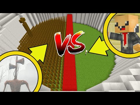 Видео: 1000 СЕРЕНОГОЛОВЫЕ ПРОТИВ 1 НУБИКА В МАЙНКРАФТ! РОЛЕВАЯ ИГРА АРЕНА МОБОВ! ! ТРОЛЛИНГ / ЛОВУШКА