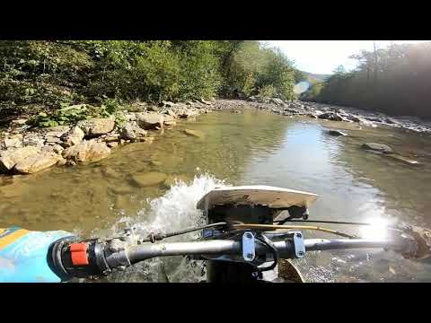 Видео: Эндуро. На море через горы. Убинская - Архипо-Осиповка. Kayo T4.