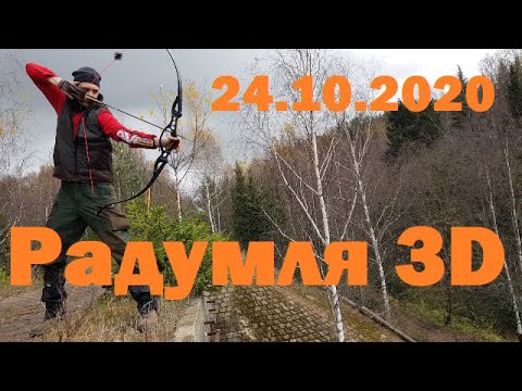 Видео: Радумля 3D соревнования по стрельбе из лука. 24.10.2020