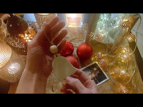 Видео: Новогодний АСМР ASMR, много шёпота, тепла и пара триггеров