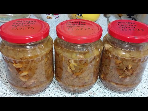 Видео: Куриные потроха с луком в автоклаве Вейн