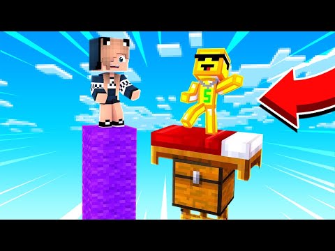 Видео: Битва Столбов в Майнкрафт! У КОГО ДЛИННЕЕ СТОЛБ В MINECRAFT 100% Троллинг