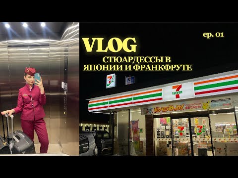 Видео: VLOG Стюардессы/Япония и Франкфрут/Болтаем