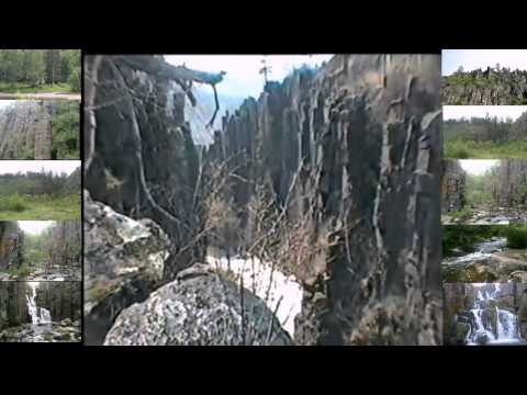 Видео: Иркутская  область ----  Водопад Уковский