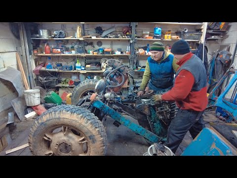 Видео: Сделали капиталку на нашем тракторе Т-40АМ!!!