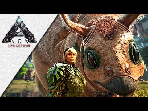 Видео: Мучительное приручение ГАЗБАКСА -  - ARK Extinction