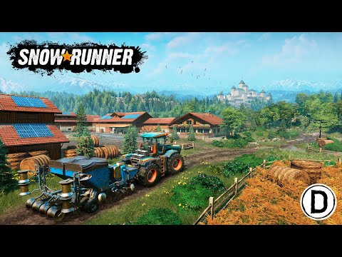Видео: Смотрим ПТС 14 Сезона в SnowRunner - Новый регион Австрия - Новая техника