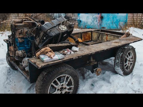 Видео: Гусеничный вездеход из СТЕКЛОПЛАСТИКА уходит в распил | Краш-тест вездехода | Я всё.