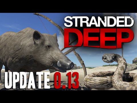 Видео: Stranded Deep - Супер Обнова 0.13 (Обзор)