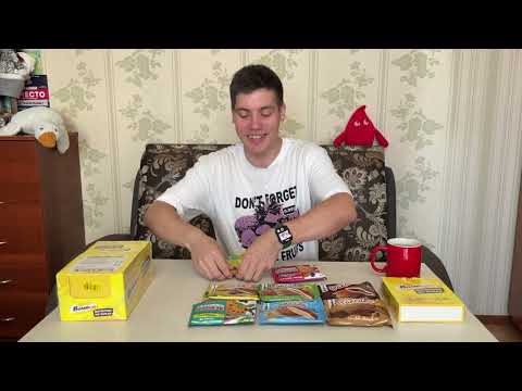 Видео: Обзор батончиков и печенья Bombbar всех вкусов!