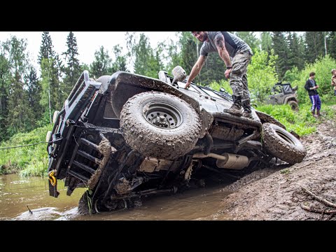 Видео: 15 часов, которые сломали Hummer и Уаз