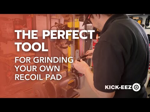Видео: Как использовать приспособление KICK-EEZ для заточки затыльника