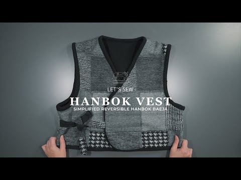 Видео: Как сшить двусторонний ханбок-бэджа | Школа шитья с Сарой SJ Kim