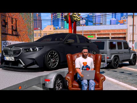 Видео: ПРИВЕЗ ИЗ ГЕРМАНИИ НОВУЮ BMW M5 G90! ШАШКИ НА НОВОЙ БМВ М5 Г90! - РЕАЛЬНАЯ ЖИЗНЬ В GTA 5 🌊ВОТЕР