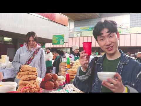 Видео: Обзор корейских салатов на Зелёном базаре 💚