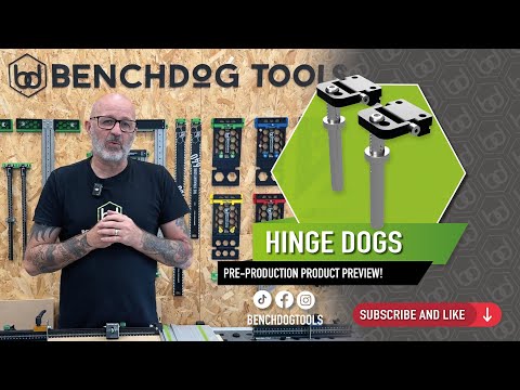 Видео: Работайте умнее, а не усерднее: шарнирные собаки Benchdog в действии