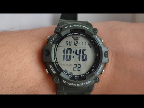 Видео: Новинка 2022!Первый обзор!Casio AE-1500WH с приставкой X!Настоящий милитари! Military 🪖 tactical