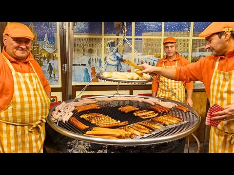 Видео: Самые вкусные блюда на рождественской ярмарке в Кельне!
