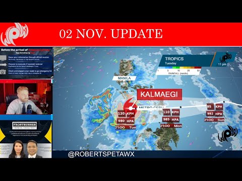 Видео: Обновление Tino: тайфун, вероятно, обрушится на Висайские острова в понедельник