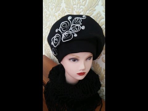 Видео: Мастер-класс: Берет "Маркиз" от Марьи Ивановны Искусницы