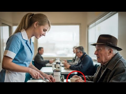 Видео: Официантка помогала старику каждое утро…Но однажды в кафе вошли его адвокаты с четырьмя телохранител