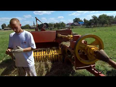 Видео: Пресс-подборщик киргизстан в работе -истории-   \\\   Ферма в Фокусе   \\\