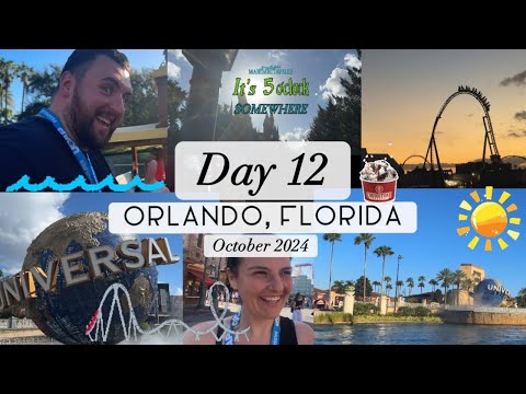 Видео: Орландо, Флорида | День 12 | Universal Studios | Острова приключений