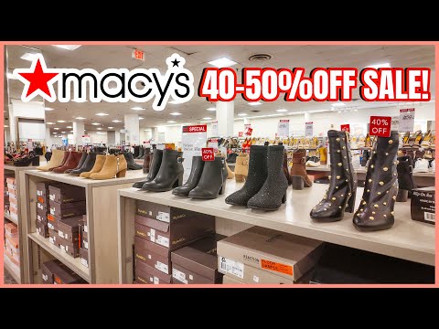 Видео: 👠РАСПРОДАЖА НОВОЙ ОБУВИ В MACY'S | РАСПРОДАЖА ДИЗАЙНЕРСКОЙ ОБУВИ В MACY'S | ШОППИНГ В MACY'S | ПО...