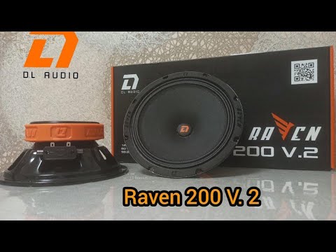 Видео: Обзор на  очень громкие эстрадные динамики  Raven 200 V.2. Dl Audio. Mazda 6