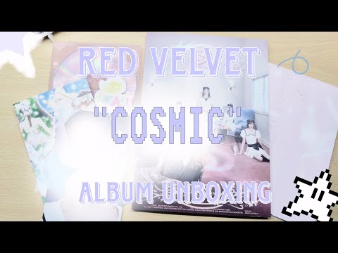 Видео: ☆ распаковка альбома red velvet 'cosmic'