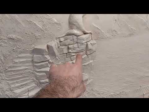 Видео: Барельеф покраска