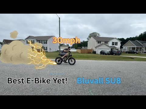 Видео: Тестирую электровелосипед Bluvall SU8. Он быстрый!