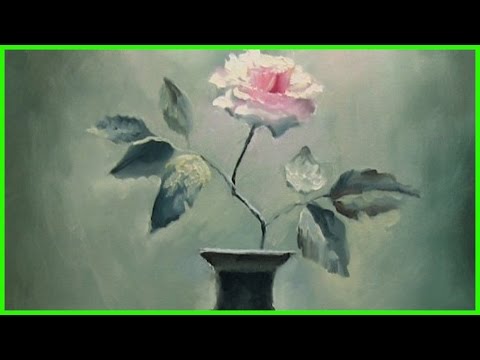 Видео: Урок живописи маслом Александра Южакова Роза