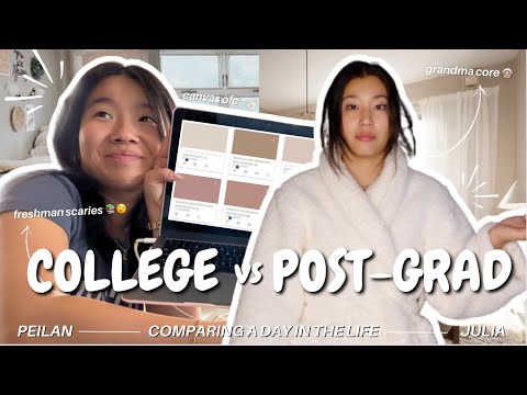 Видео: СРАВНИВАЮ ЖИЗНЬ С МОЕЙ МЛАДШЕЙ СЕСТРОЙ! ~ 19-летняя первокурсница Стоунхилла против 23-летней асп...