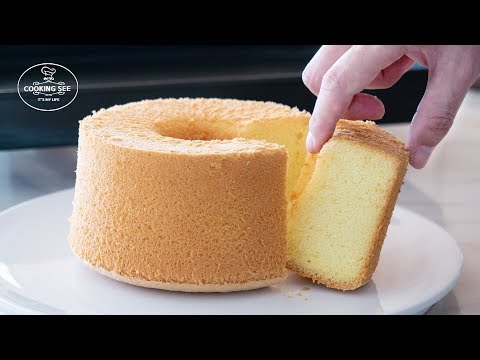 Видео: Как приготовить ванильный шифоновый торт / Основной рецепт пирога / Легкий рецепт пирога