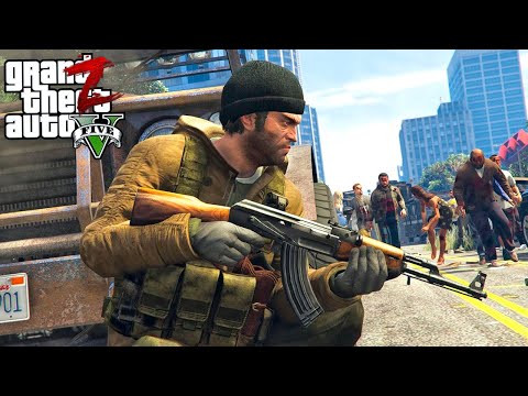 Видео: GTA 5 Z - ОТЫСКАЛ МЕРТВЫЙ ГОРОД И ТОЛПЫ ЗОМБИ! ЗОМБИ АПОКАЛИПСИС ОБЗОР МОДА GTA 5! ГТА 5 МОДЫ MODS