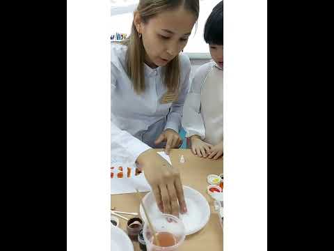 Видео: Дәстүрден тыс сурет салу әдісі. Аквариум.  2022ж