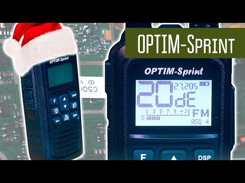 Видео: Optim Sprint - новая носимая радиостанция на 27 МГц (СиБи). Подробный обзор, измерения, внутренности