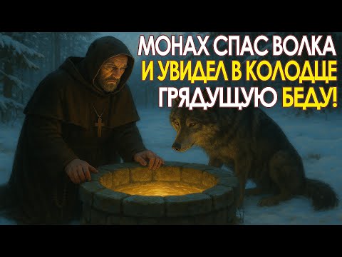 Видео: Монах спас волка — зверь привёл его к колодцу, где вода показывала… то, что случится через 3 дня!
