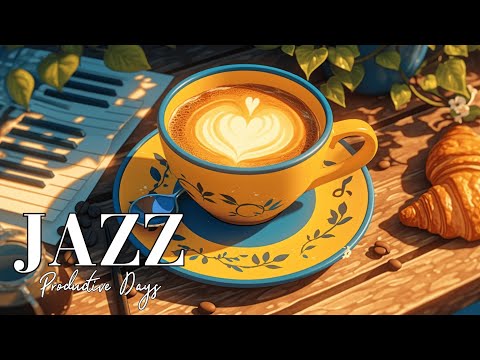 Видео: Morning Coffee Jazz & Cozy Cafe Vibes | Расслабляющая инструментальная музыка для учебы