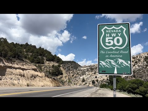 Видео: Трасса 50-Самая одинокая дорога Америки