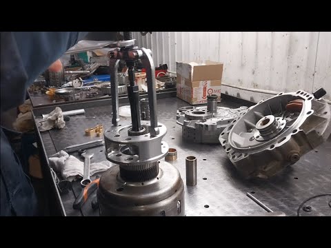 Видео: Замена втулок, врезка клапанов в гидроблок и сборка  #АКПП #ZF #5HP24 #BMW X5 4.4