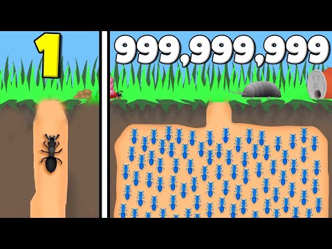 Видео: Создал огромную злую колонию муравьев в симуляторе Empire of Ants !