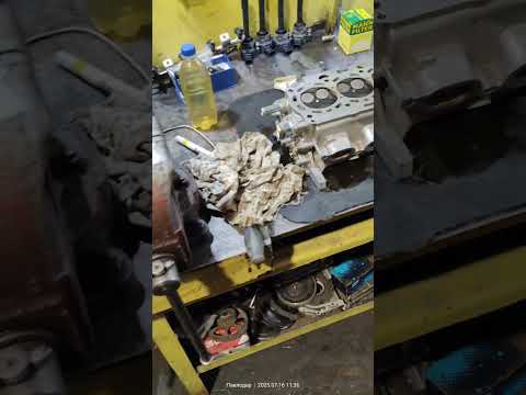 Видео: Haval m6 Хавал М6 двигатель в разобранном виде пробег 52 тыс. Меняем прокладку ГБЦ