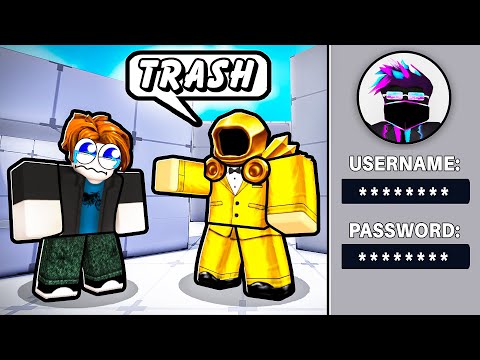 Видео: Моего фаната запугали, поэтому я зашёл в его аккаунт...(Roblox Rivals)