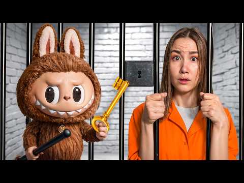 Видео: ЛАБУБУ посадила нас В ТЮРЬМУ на 24 часа ! Никогда не зли #labubu !