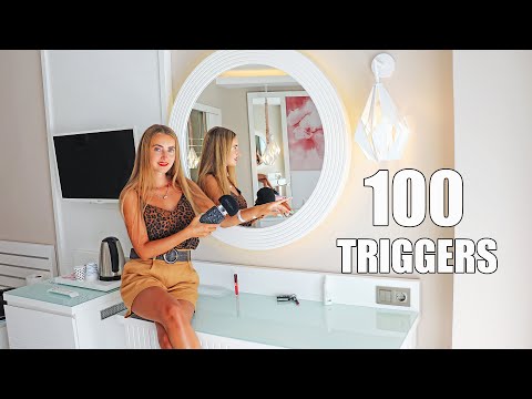 Видео: ASMR 100 TRIGGERS Bedroom & BATHROOM Hotel | АСМР 100 ТРИГГЕРОВ за 10 минут в отеле 100% УСНЕШЬ