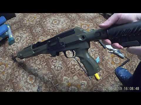 Видео: Установка обвеса FAB Defense на СКС часть2.