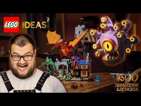 Видео: Бросайте инициативу | Lego Ideas 21348 Dungeon & Dragons